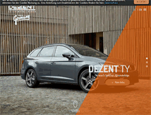 Tablet Screenshot of dezent-wheels.com